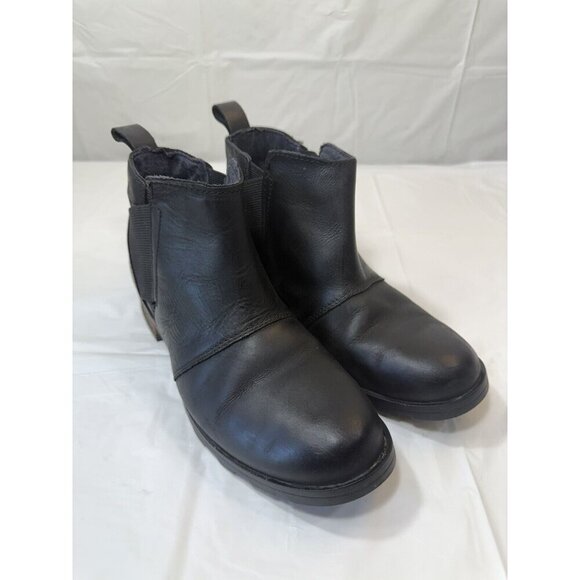 Sorel Emelie Chelsea Boots Size 6 NL2671-010 BLACK - Picture 5 of 14